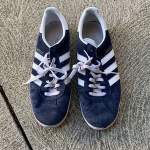 Mens Navy Adidas Gazelle